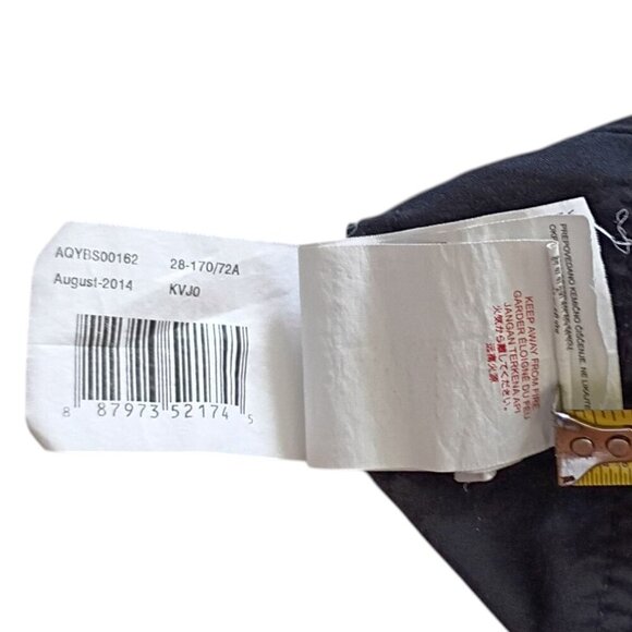 Quicksilver Swim Board Shorts Mens Size 28 Black - Picture 11 of 11